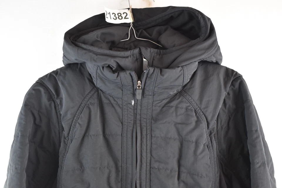 Chaqueta con Capucha Lululemon Mujer Negra Cremallera Anorak Talla 38' Deportes Foto 2 de 4