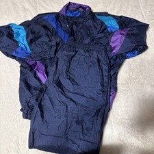 VINTAGE Christian Dior Monsieur Track Suit Set Jacket Pants Men's XL Multicolor