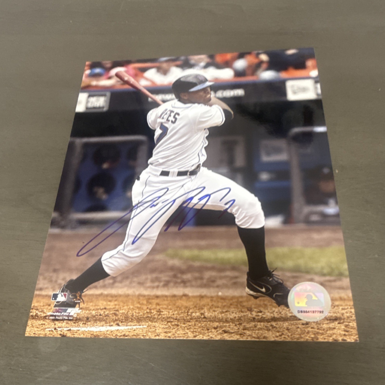 Jose Reyes Signed Autographed MLB Licensed Photofile 8x10 New York Mets ...
