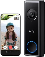 eufy Wireless Video Doorbell C30 2K FHD Intercom Live Video Call Motion Detect