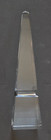 HUGE 25.5" Baccarat France Crystal Obelisk Sculpture — photo 2