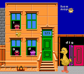 NES Sesame Street: Big Bird's Hide & Speak Video Game (Nintendo, 1990) Cart Only