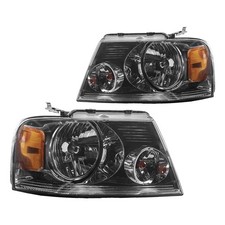 Headlight Assembly Fit For 20042008 F150 2006 Mark Lt Chrome A Pair Fo250320... Headlight Assembly Fit For 20042008 F150 2006 Mark Lt Chrome A Pair Fo250320...