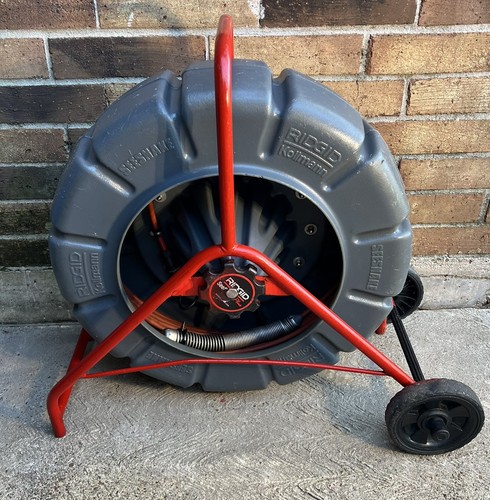 Old Ridgid Color Camera RIDGID SEESNAKE COLOR SEWER CAMERA 200’ FEET 512 HZ SONDE, COUNT PLUS ...