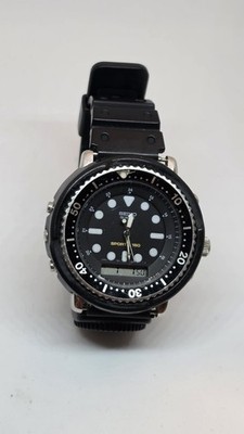 Seiko H601-5480 Upside Down Arnie Sports 150 Ana Digi Diver Watch Working