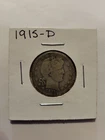 1915 D Barber Half Dollar