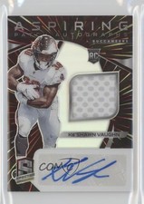 2020 Panini Spectra Aspiring Hyper Prizm 19/75 Ke'Shawn Vaughn Patch Auto 2u3