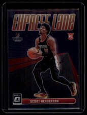 2023-24 Donruss Optic #14 Scoot Henderson Express Lane Purple
