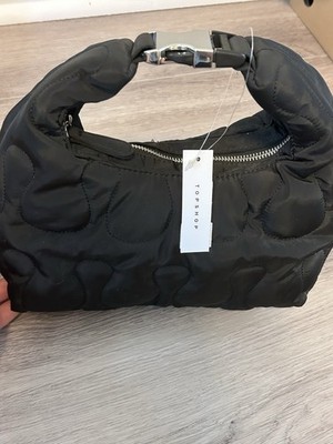 Topshop Black Purse From Nordstrom Recycled Liner