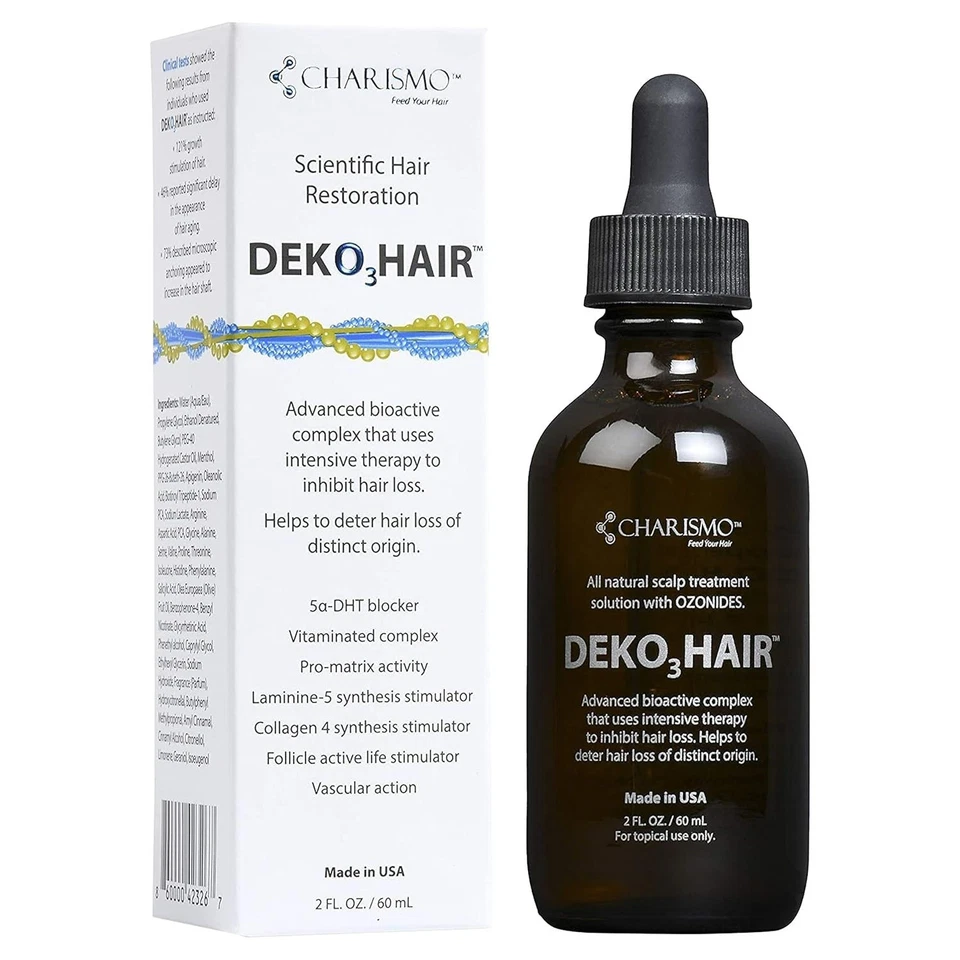 Suero para regeneración del cabello Dekohair EE. UU. - Detiene el adelgazamiento del cabello, promueve el crecimiento, Incr... Foto 2 de 4
