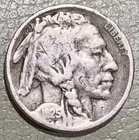 1925s Buffalo nickel, nice FINE details coin, obv scratches