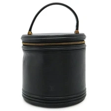 Louis Vuitton Cannes Epi Handbag Women Black One Size