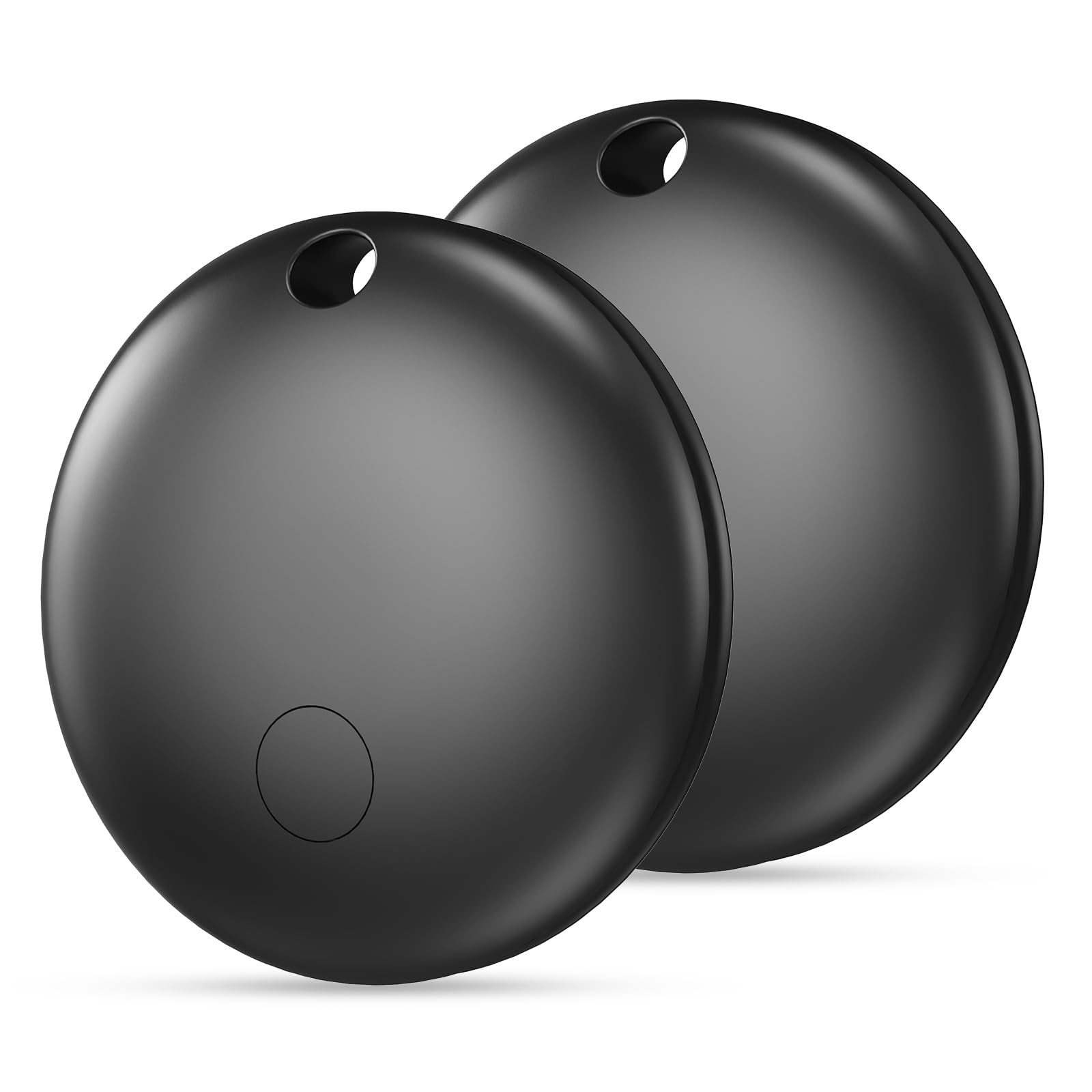 Android Tracker Tag - 2 Pack, Smart Bluetooth Item Finders 2 PACK, Black