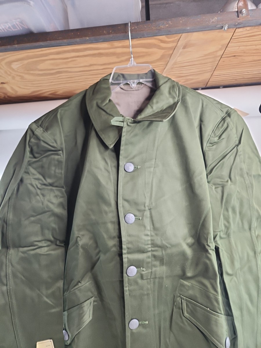 Vintage Gefa 1960s Swedish Military E108 Jacket Mens Size L | eBay