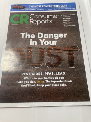 #ad #ad Consumer Reports Magazine 2024 August $6.98