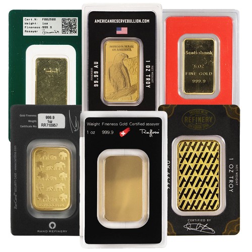 1 oz Gold Bar (Varied Condition, Any Mint, in Assay) Random Brand - Picture 2 of 2