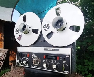 Revox A77 Mark 3 4 Track LED VU revidiert. Mit Video dazu.