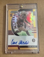 2020 Panini Prizm Draft Picks Cam Akers Rookie Auto #121/149