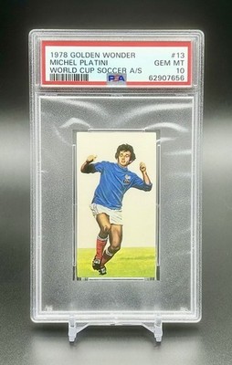 Carte à Collectionner Zico RC 1978 PSA 9 Mint - Golden Wonder World Cup, Brésil