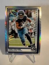 2025 Panini Donruss Optic Silver Holo Prizm Tony Pollard Tennessee Titans #181