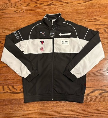 Puma BMW M Motorsport SDS Badge Jacket Mens Large Black Full