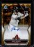 2023 Bowman Draft Sapphire Jack Hurley Chrome Auto Gold Refractor 1st #/50