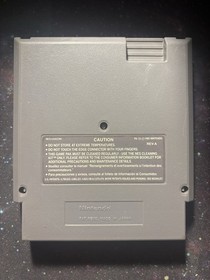 Nintendo NES Black Bass 1989 Game Cart Cleaned, Tested, And Working