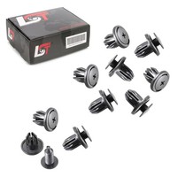 10X Spreizniete Befestigung Clips Radkasten Radhausschale FüR BMW Mini
