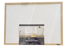 Quartet Dry-Erase Board 17 x 23 in 43 X 58 cm Oak Finish Frame NEW