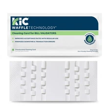 KICTeam - ® Cleaning Cards for Bill Validators & Bill Acceptors (15 Cards) - ...