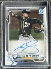 Jefferies, Daulton - 2021 Bowman Chrome - Autograph 