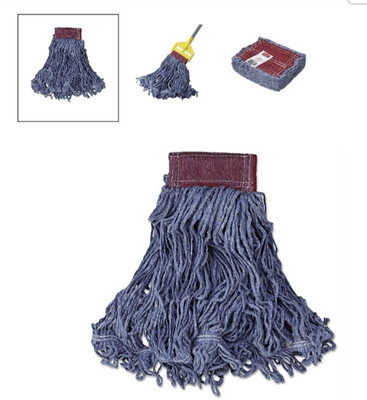 Rubbermaid Commercial Products Super Stitch Large 24 OZ Blend Wet Mop, 5''...