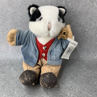 Tommy Brock Badger Eden Toys Beatrix Potter Plüsch Vintage 1993 Peter Rabbit 10 Zoll