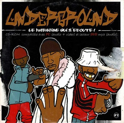 CD de la revista Underground Nº 3. CD promocional