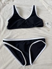 Girls Raisins Bikini Size 14 Black , New With Tags