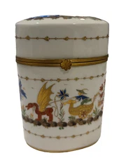 Tiffany Le Cirque Chinois Cannister Private Stock Made in France Vintage