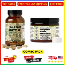 Santa Cruz Paleo Electrolyte Drink + Digestive Enzymes Supplement 2-Pack