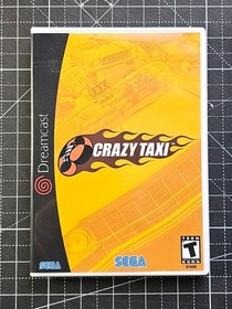 Dreamcast Crazy Taxi Version 5 Your Choice of Custom Case NO Game or Manual
