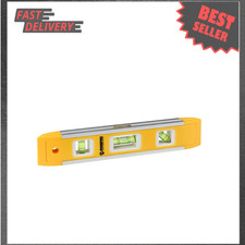 9 Inch Magnetic Torpedo Level with 45 90 180 Degree Bubbles Shock Resistant for