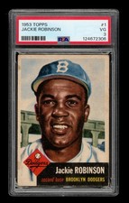 1953 Topps Set-Break # 1 Jackie Robinson PSA 3 VG