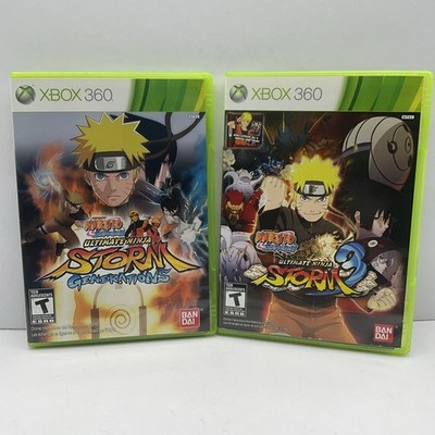 Refurbished Lot Of 2 Naruto Ultimate Ninja Games (Xbox 360) Tested & Complete