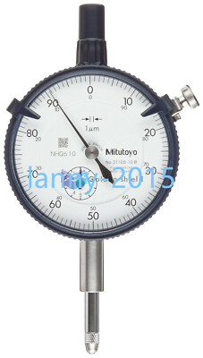 1PC Mitutoyo 2110S-10 Dial Indicator M2.5X0.45 Thread 8mm Stem Dia Lug Back