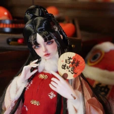 1/4 Bjd Doll SD Ball Handmade Jointed Pretty Eyes & Face Makeup Girls DIY Toys