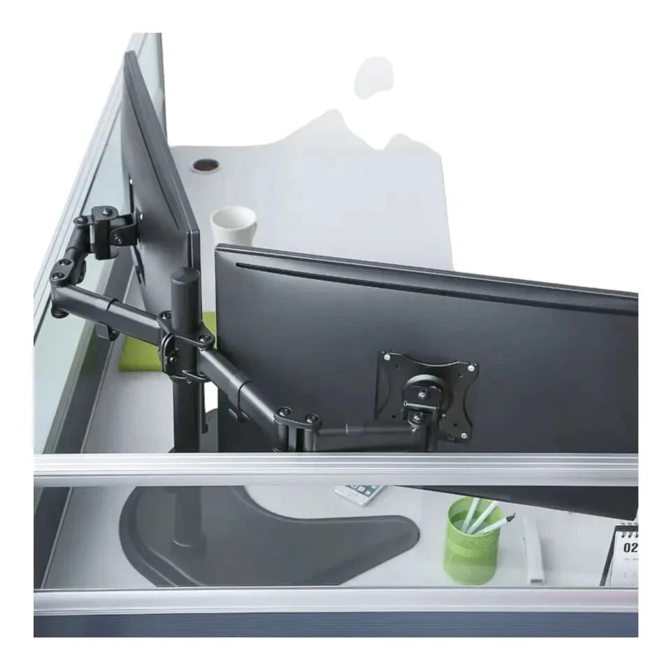 Dual Samsung HP 22" 23" 24"  w/ Stand Cable VGA 1080p LCD Widescreen Monitor - Image 4 of 4