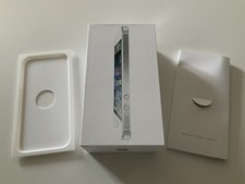 Apple iPhone 5 16GB White BOX and documentation only.