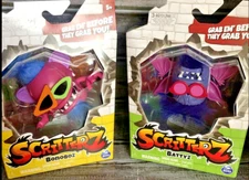 New Scritterz Battyz &  Bonoboz Interactive Mini Monster Jungle Creature Toys