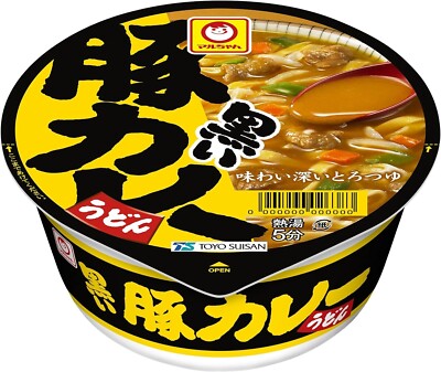 Maruchan Black pork curry udon 87g x 12 pieces /Noodles /Direct