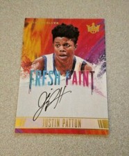 2017-18 Panini Court Kings Fresh Paint #FP2-JUP Justin Patton Timberwolves /200