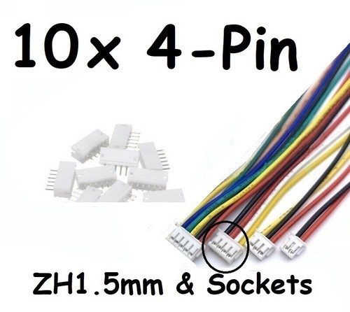 JST ZH 1.5mm 2-Pin 3, 4, 5, 6, 7, 8-Pin Connector PCB Socket Wire Cable UKSeller - Picture 19 of 28