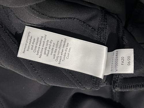 Athleta Delancy Moto Leggings Black Activewear Zip Pockets Size Small - Picture 12 of 12